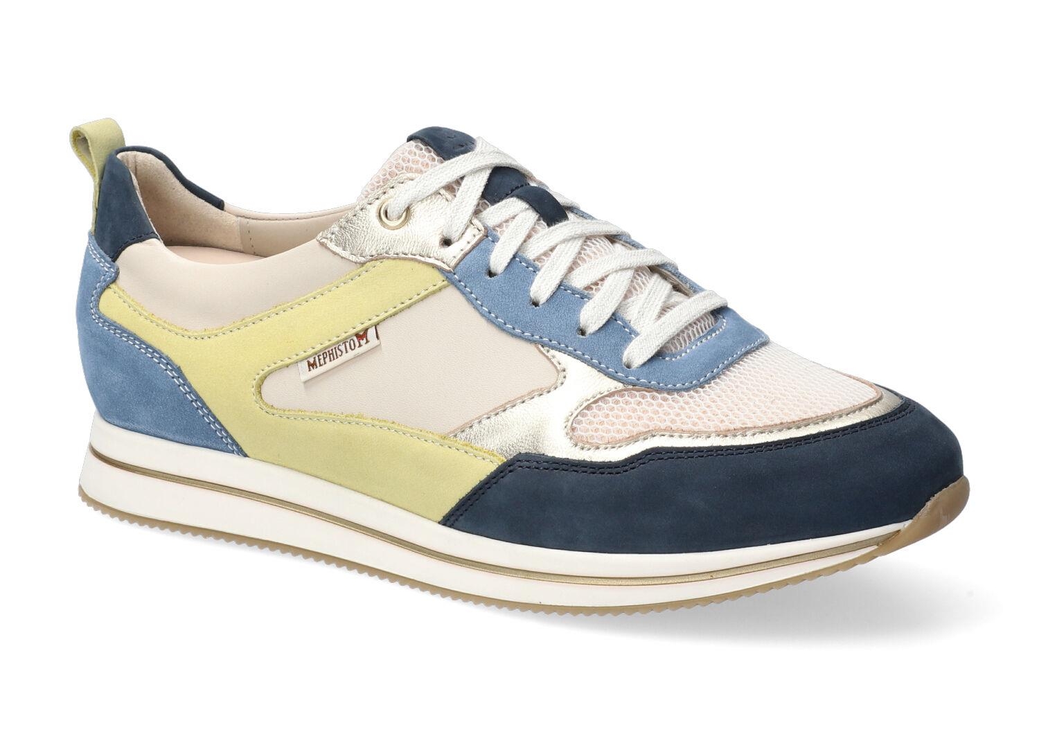 lacets femme modèle Lydie air Bleu jean - Mephisto